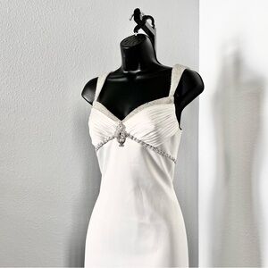 Ivory Empire Waist Bridal Gown
